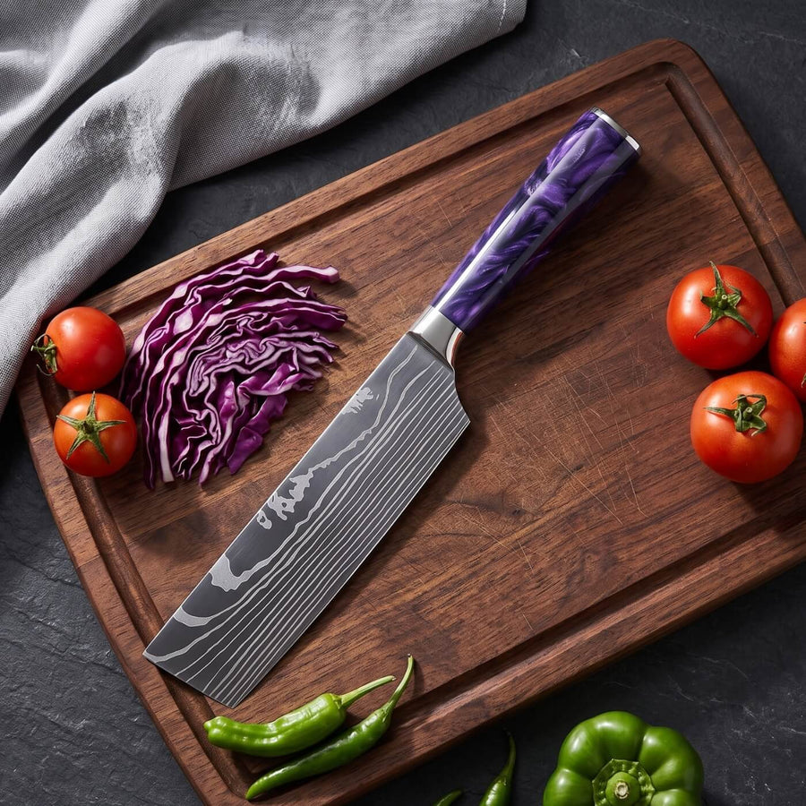 Nakiri Vegetable Knife (7") - Yozora