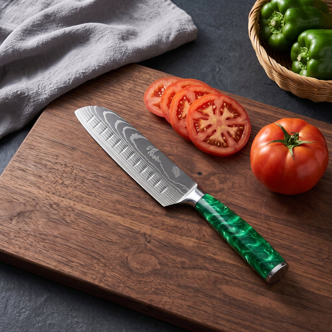Santoku All-Purpose Knife (7") - Kodama
