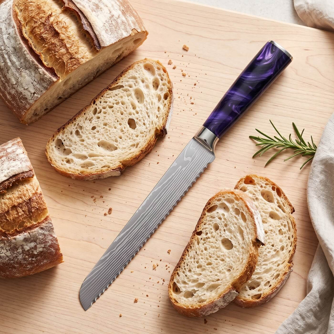 Pankiri Bread Knife (8") - Yozora
