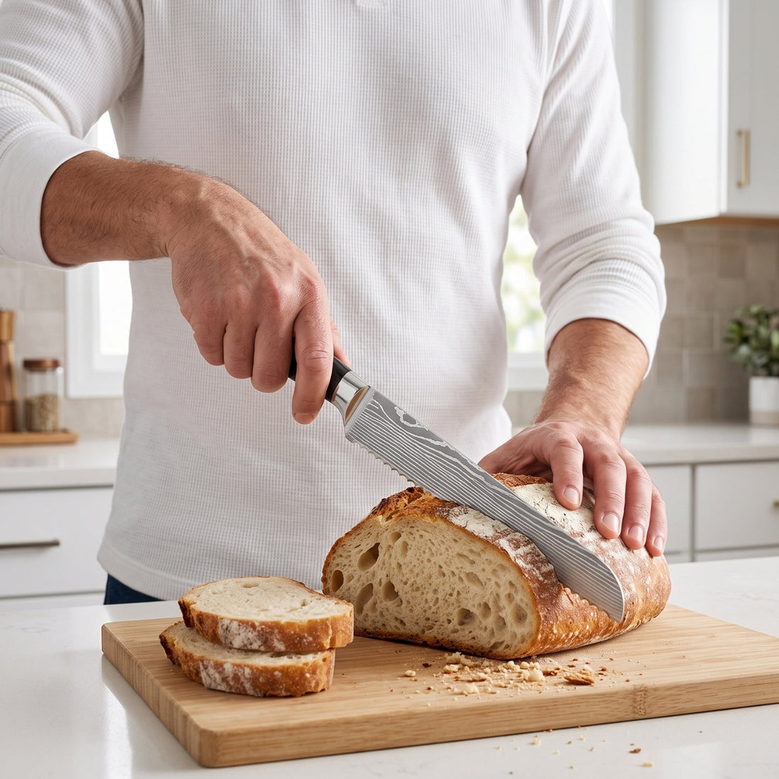 Pankiri Bread Knife (8") - Sumi