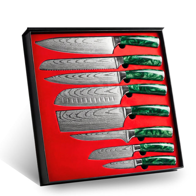 Kodama 8-Piece Kitchen Knife Set