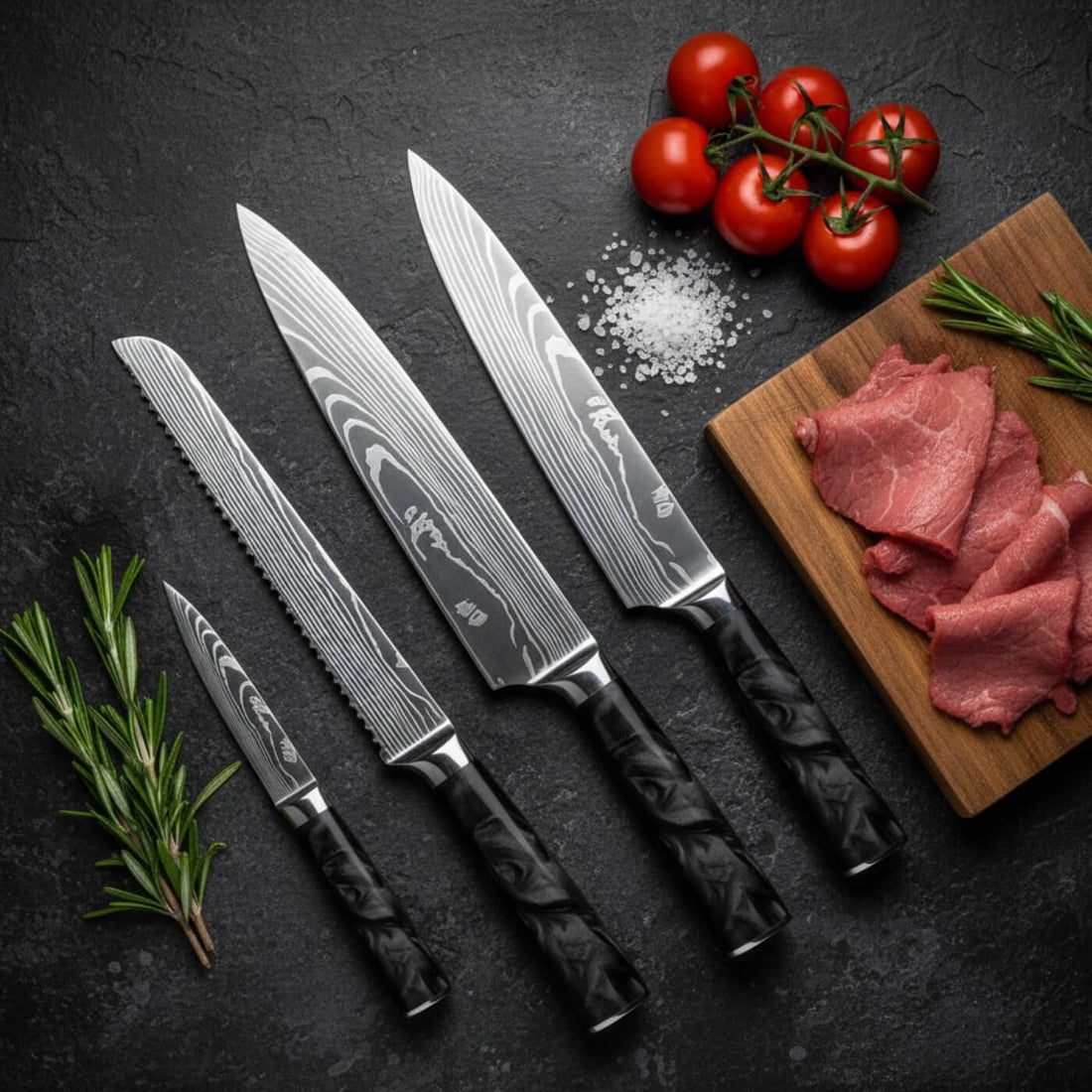 Sumi 8-Piece Kitchen Knife Set