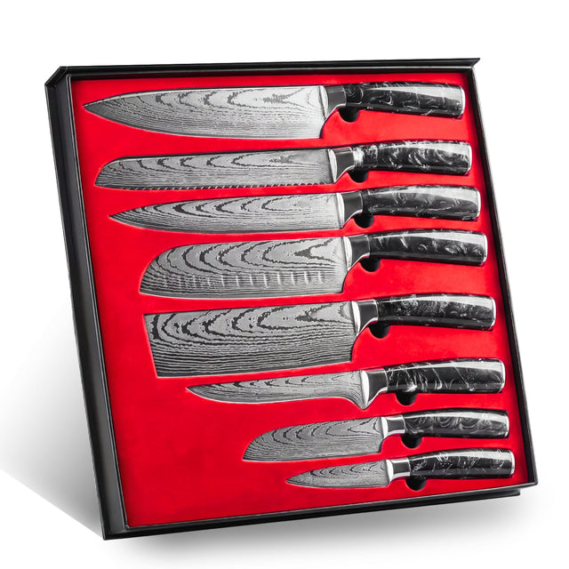 Sumi 8-Piece Kitchen Knife Set