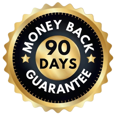90-day money-back guarantee