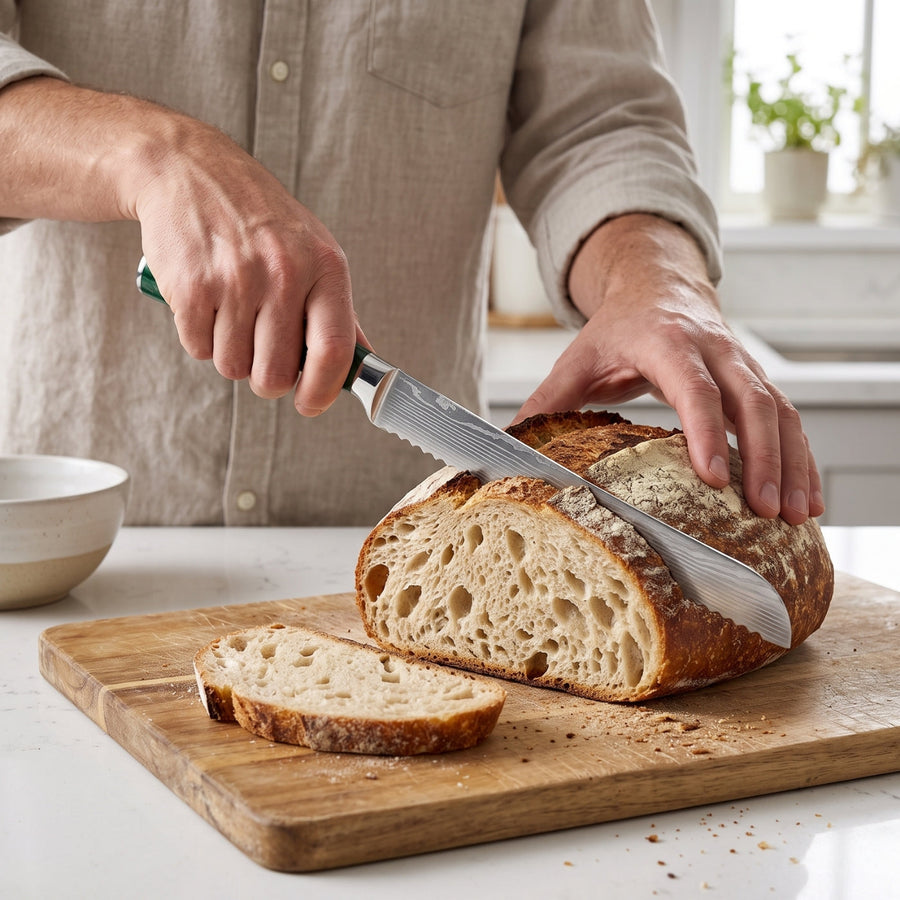 Pankiri Bread Knife (8") - Kodama