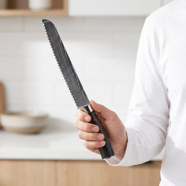 Pankiri Bread Knife (8") - Takumi