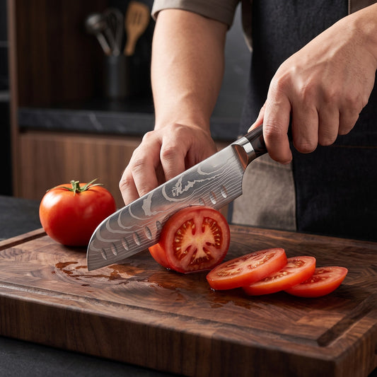 Santoku All-Purpose Knife (7") - Takumi