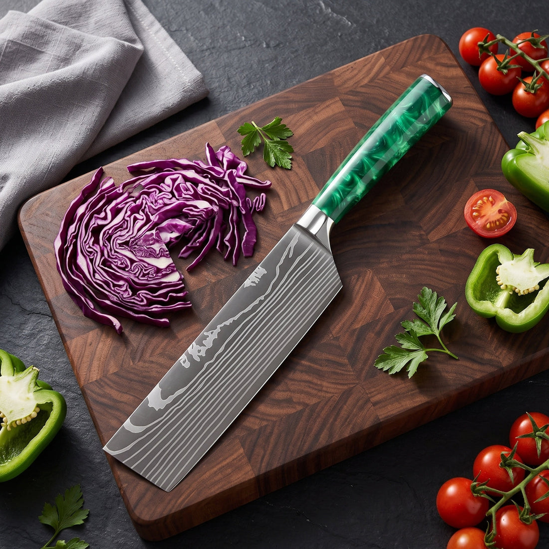 Nakiri Vegetable Knife (7") - Kodama