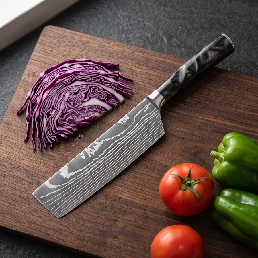 Nakiri Vegetable Knife (7") - Sumi
