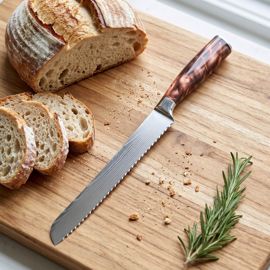 Pankiri Bread Knife (8") - Kohaku