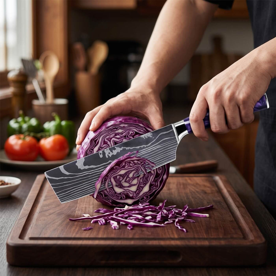 Nakiri Vegetable Knife (7") - Yozora