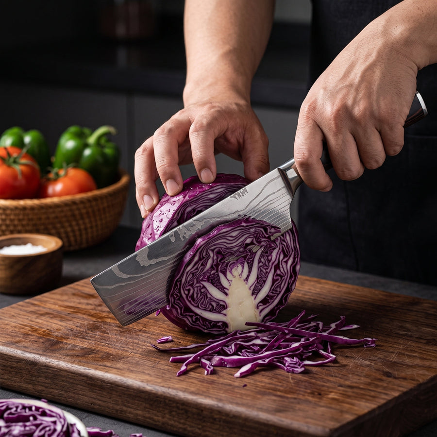 Nakiri Vegetable Knife (7") - Takumi