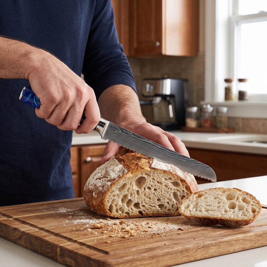 Pankiri Bread Knife (8") - Kaiyo
