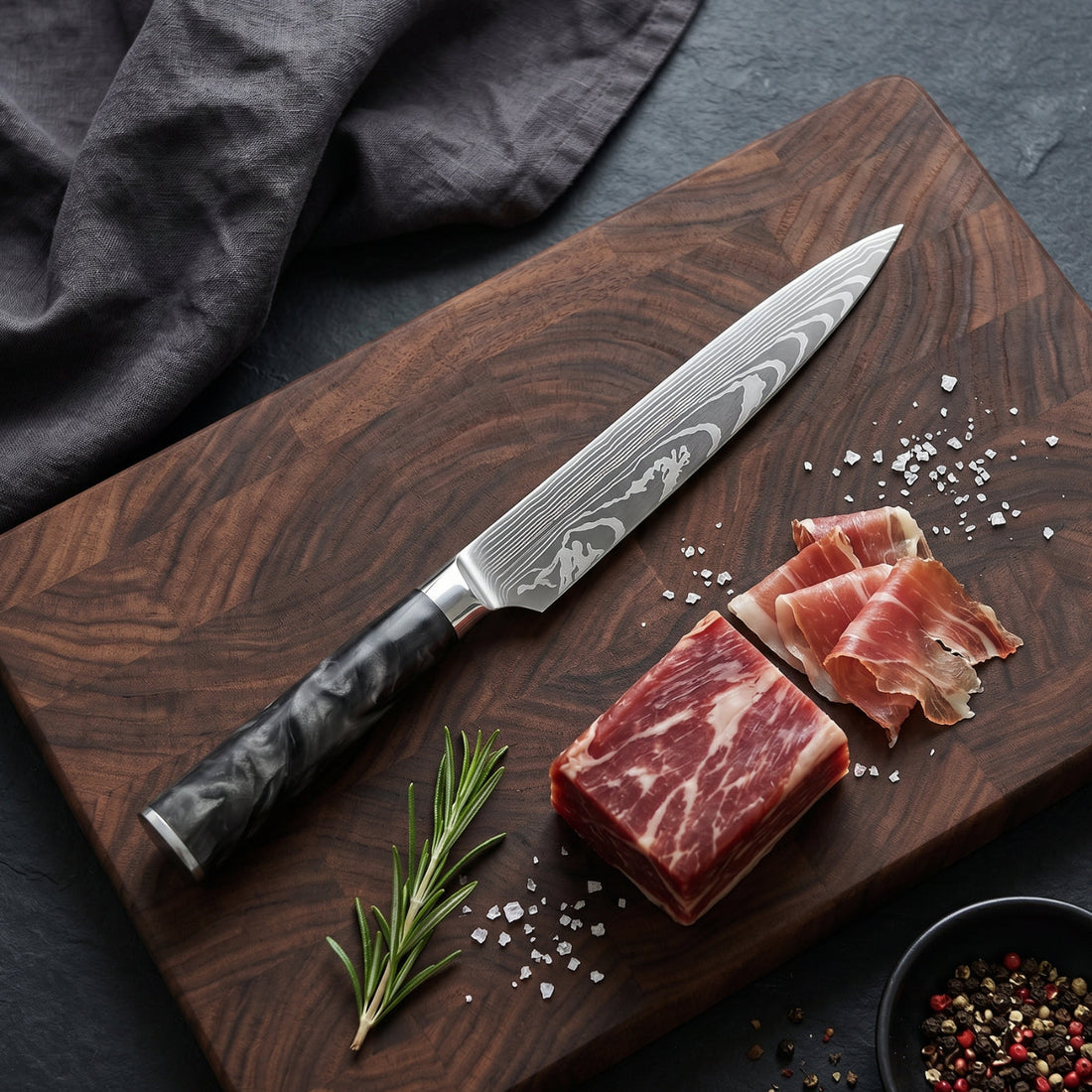 Sujihiki Slicing Knife (7.5") - Sumi