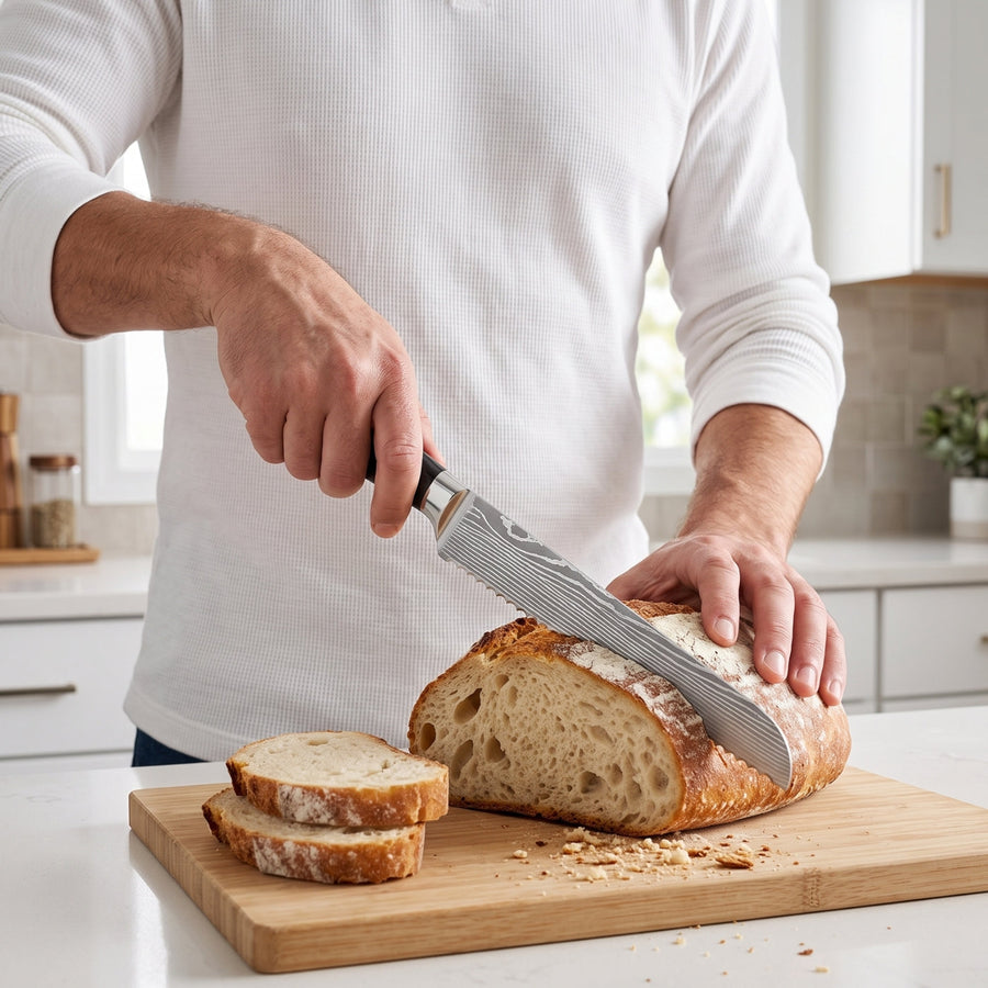 Pankiri Bread Knife (8") - Sumi