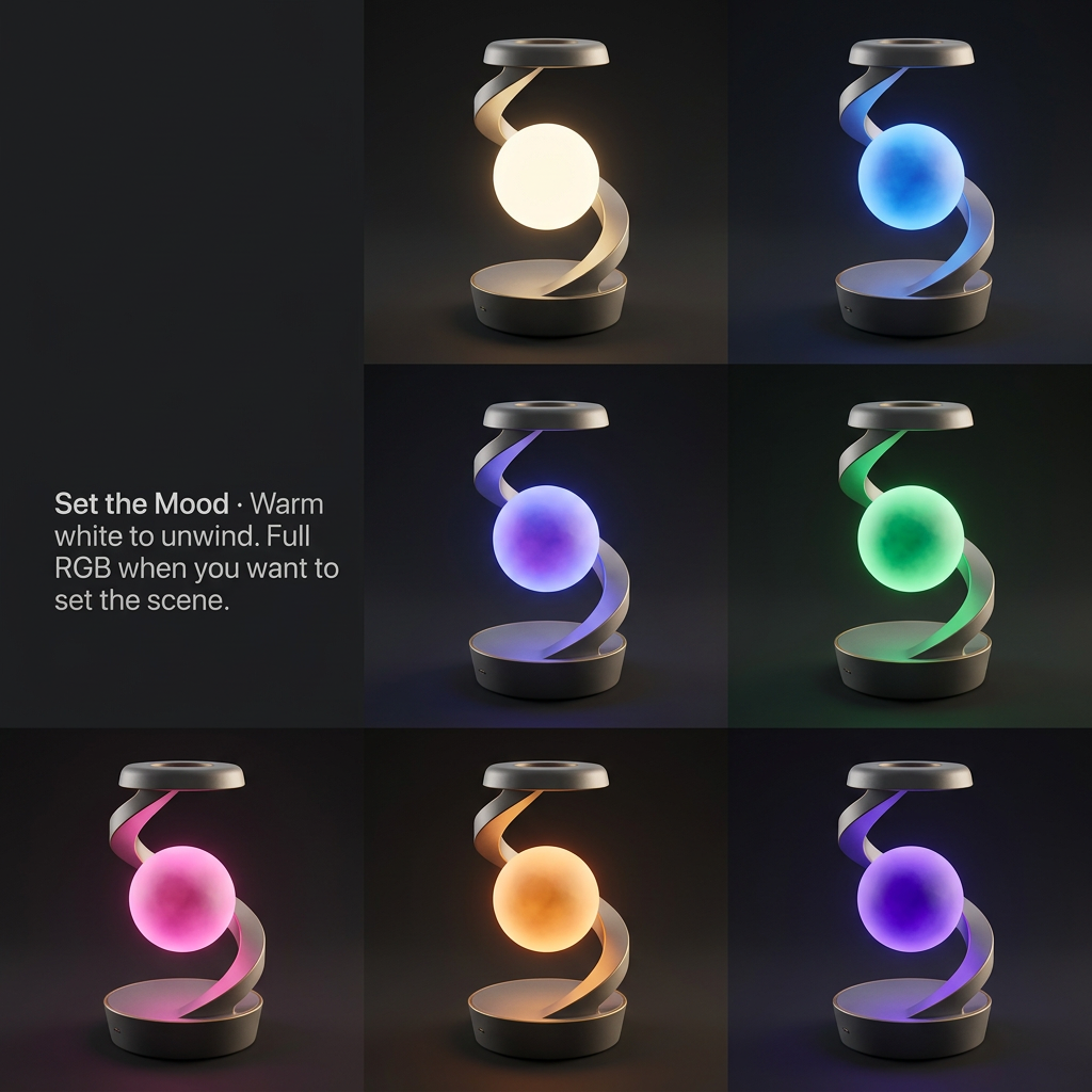 Arcastral Aurora Spiral Lamp