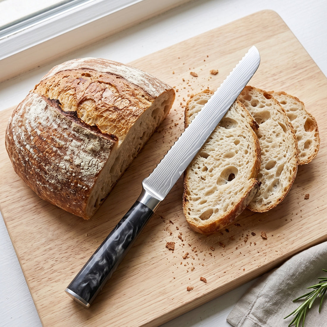 Pankiri Bread Knife (8") - Sumi
