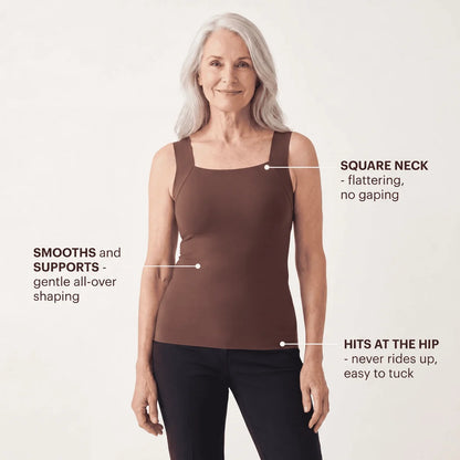 Sculpt Tank with Built-In Bra