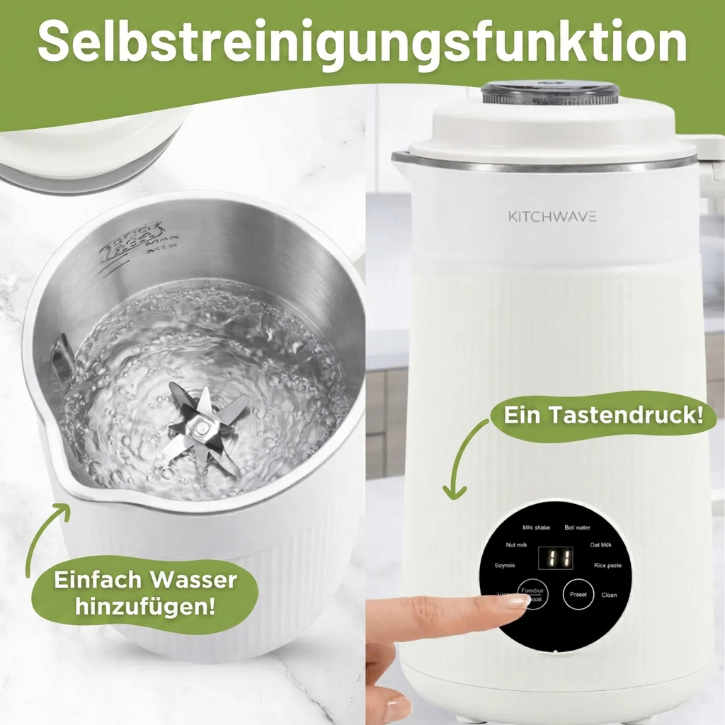 8-in-1 Pflanzenmilch- & Saftbereiter – Komplettset