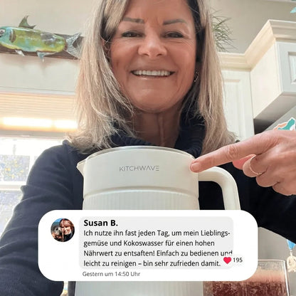 8-in-1 Pflanzenmilch- & Saftbereiter – Komplettset