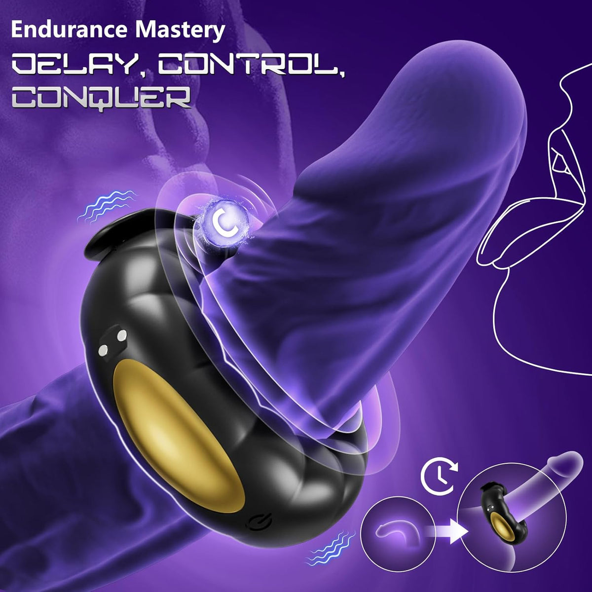 Zenith™ Male Dual Motor Vibrator
