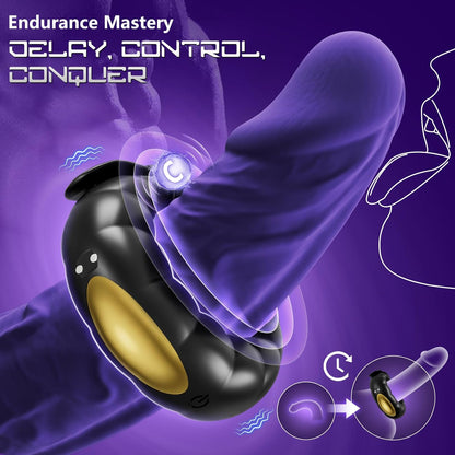 Zenith™ Vibromasseur masculin à double moteur