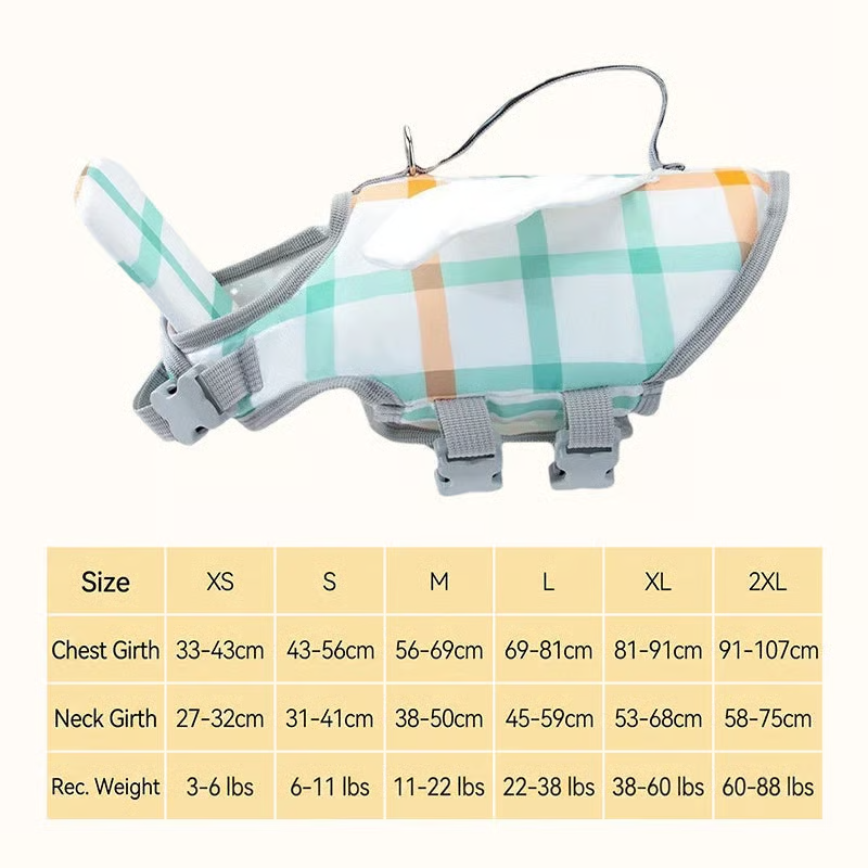 Cute Animal Dog Life Jacket – Fun Swimming Vest for Dogs, Safe & Comfortable Floatation Gear