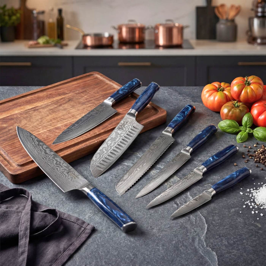 Kaiyo 8-Piece Kitchen Knife Set