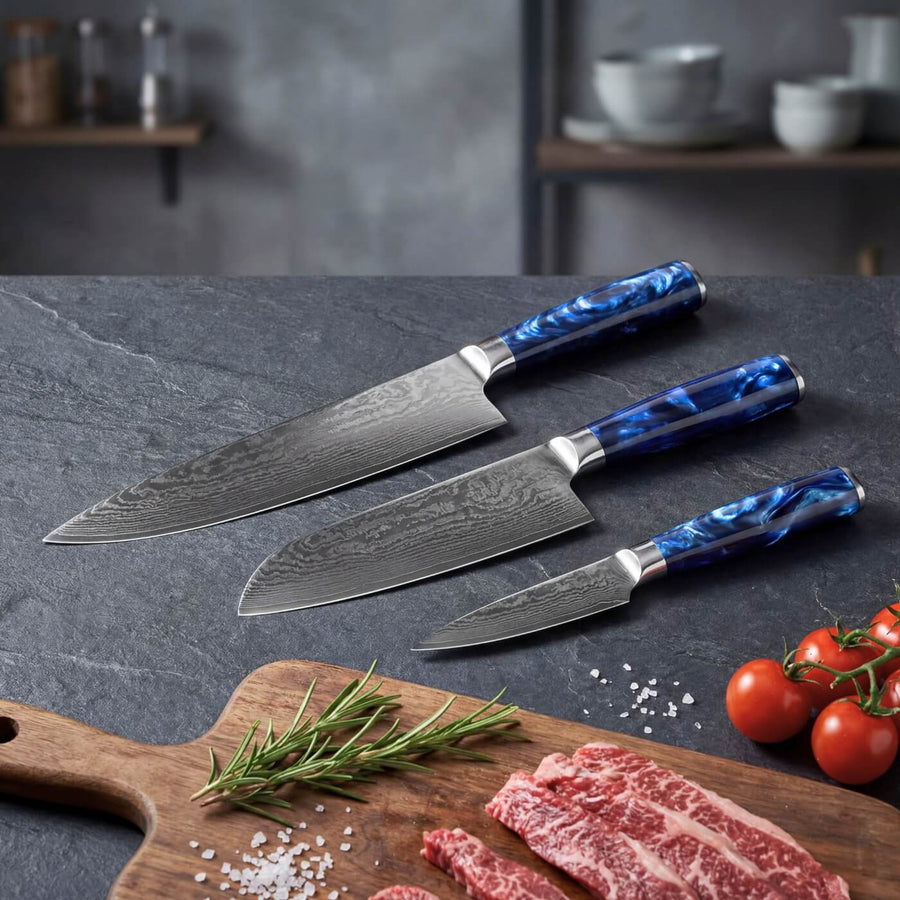Kaiyo 8-Piece Kitchen Knife Set