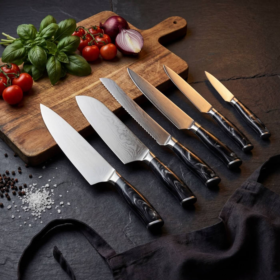 Sumi 8-Piece Kitchen Knife Set