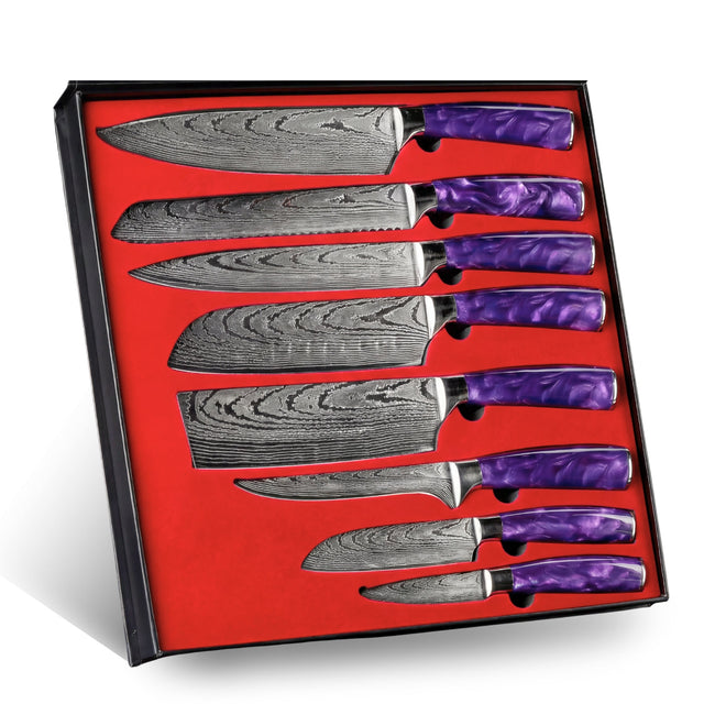 Yozora 8-Piece Kitchen Knife Set