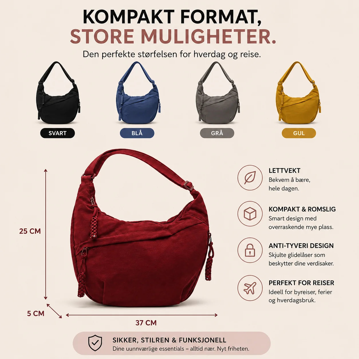 Compact size, big possibilities
